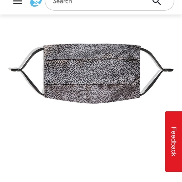 Slip Silk Adjustable Reusable Face Covering Leopard - Picture 5 of 5